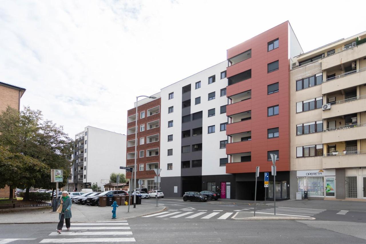 Apartment Design 2bdr With Balcony- Free Parking Zagreb